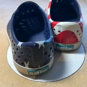 Native Shoes Shoes Toddler C6 Native Water Red White Blue
